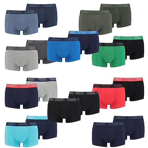 PUMA Boxershorts PUMA BASIC TRUNK 4P günstig online kaufen