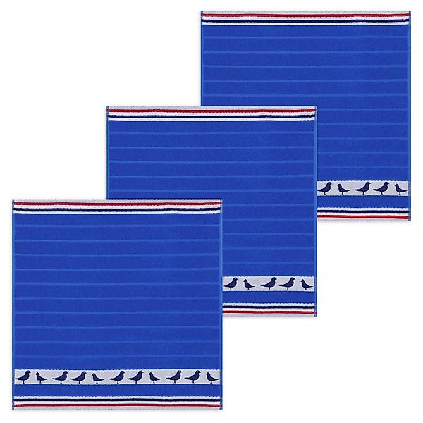 Kracht Geschirrtuch Nordsee, (Set, 3-tlg., Set), günstig online kaufen