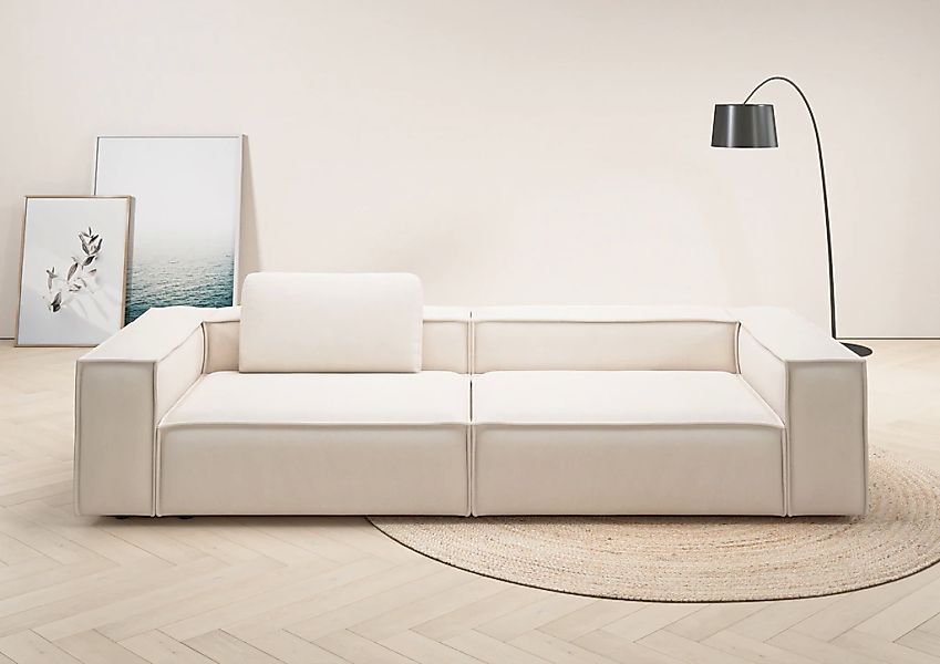 Home affaire 3-Sitzer "Watertown moderner 3-Sitzer" extra breites Sofa mit günstig online kaufen