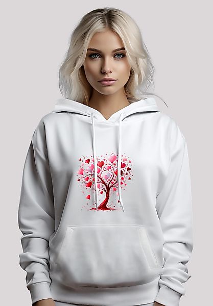 F4NT4STIC Kapuzenpullover "Herz Baum Aquarell Druck" Premium Qualität günstig online kaufen