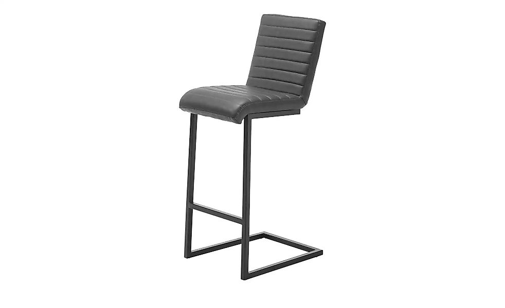 Barstuhl  Marty ¦ grau ¦ Maße (cm): B: 41 H: 112 T: 55.0 Polstermöbel > Hoc günstig online kaufen
