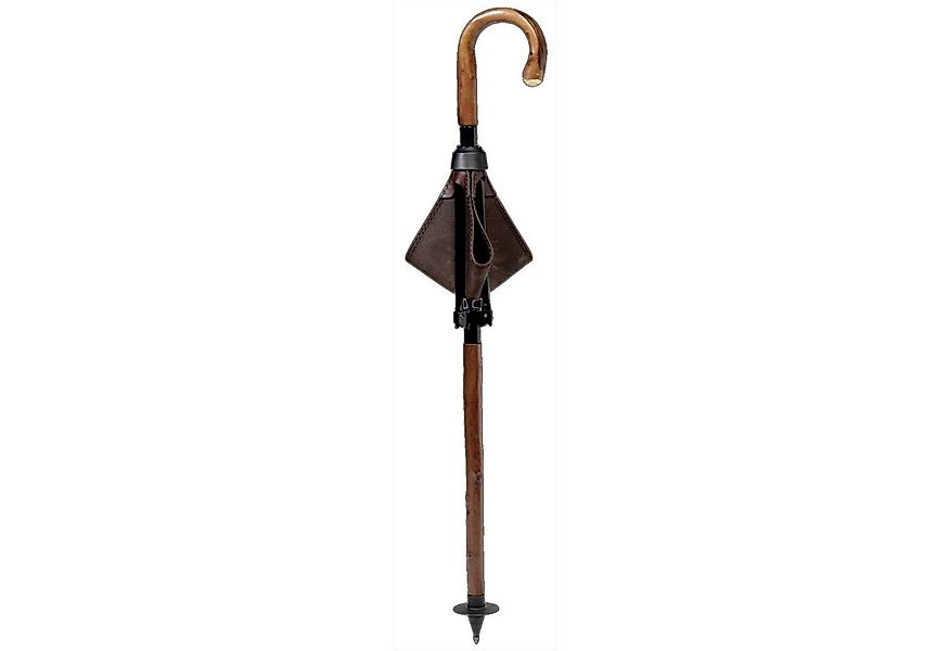 La Chasse® Klappstuhl Jagdsitzstock Ledersitz Jagdstock Wanderstock Pirschs günstig online kaufen