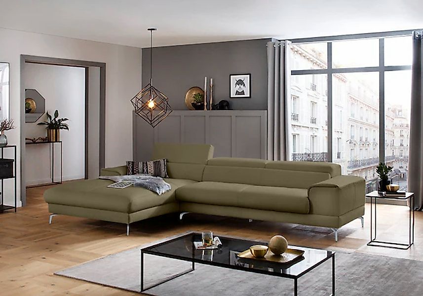 W.SCHILLIG Ecksofa »piedroo, Designsofa mit tollem Sitzkomfort, bequem und günstig online kaufen