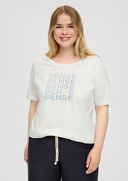 TRIANGLE Kurzarmshirt T-Shirt aus Baumwolle günstig online kaufen