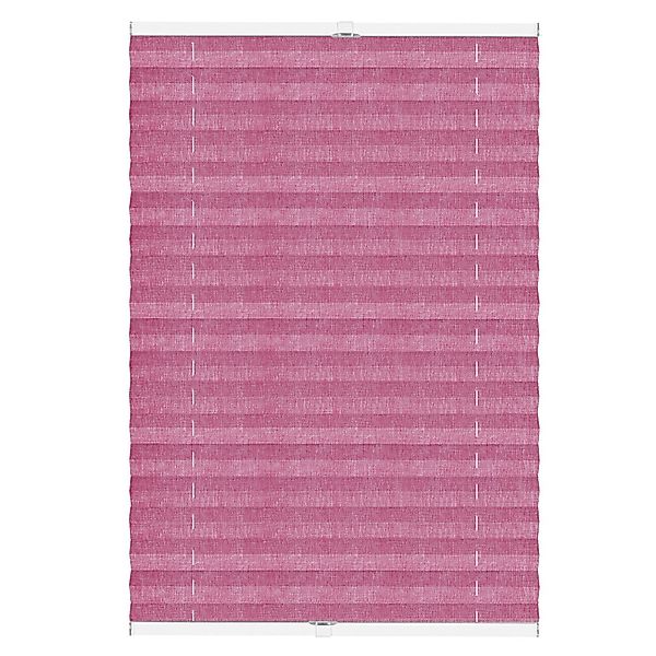 DomDeco Plissee Ohne Bohren Grau-Braun 50x120cm mit Alu-Profil, "Melange", günstig online kaufen