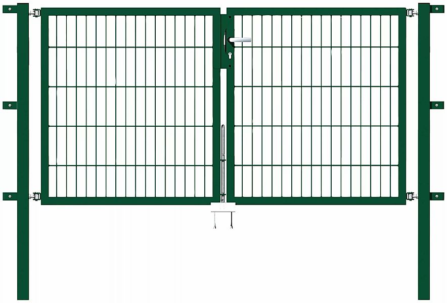 Alberts Zaundoppeltür "Flexo", 200 cm Breite, in versch. Höhen günstig online kaufen