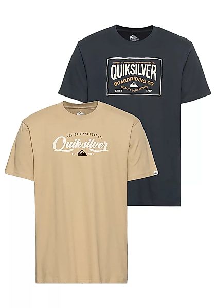 Quiksilver T-Shirt CLOUD UNDER PACK SHORT SLEEVE TEE YM (Packung, 2-tlg., 2 günstig online kaufen