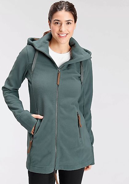 Polarino Fleecejacke aus Fleece, atmungsaktiv, schnell trocknend günstig online kaufen