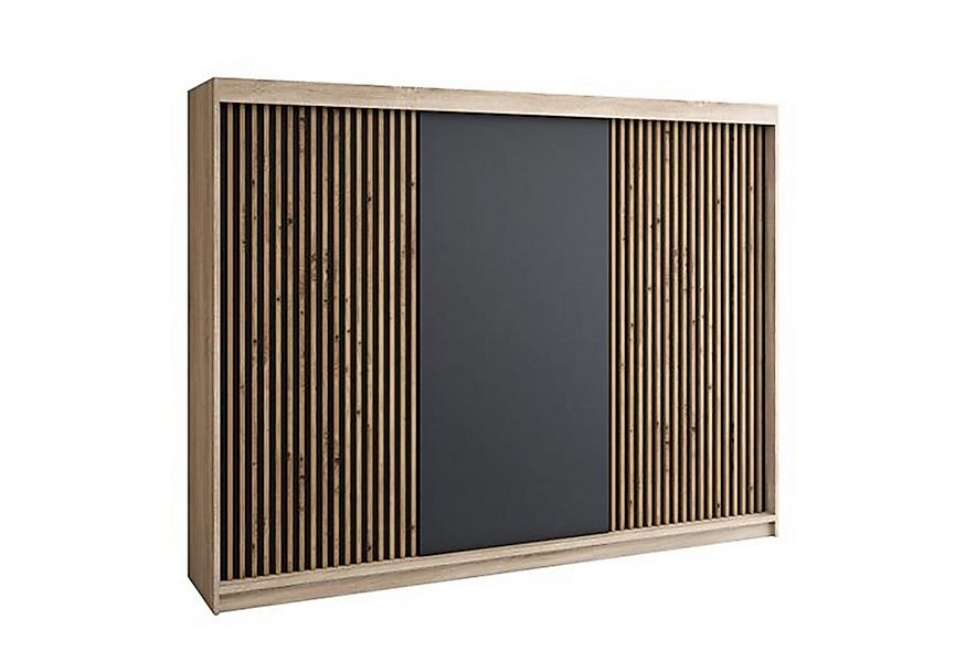 A&J MöbelLand GmbH Schiebetürenschrank IOSA 200 cm mit 4 Schubladen, und 3D günstig online kaufen