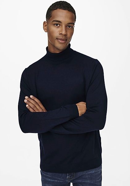 ONLY & SONS Rollkragenpullover "ONSWYLER LIFE REG ROLL NECK KNIT NOOS" günstig online kaufen