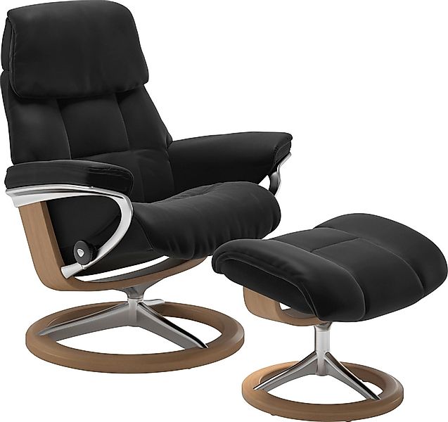 Stressless Relaxsessel "Ruby" Set, Relaxsessel mit Hocker, mit Signature Ba günstig online kaufen