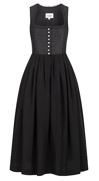 Nübler Trachtenkleid Gastrodirndl Saskia in Schwarz günstig online kaufen