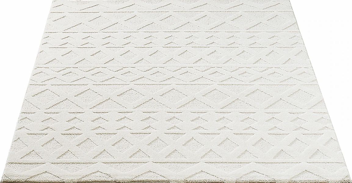the carpet Teppich »Everest« rechteckig 14 mm Höhe moderner Wohnzimmer Tepp günstig online kaufen