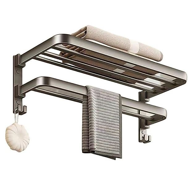 NUODWELL Handtuchstange Handtuchhalter,Wandmontage Handtuchhalter ohne Bohr günstig online kaufen