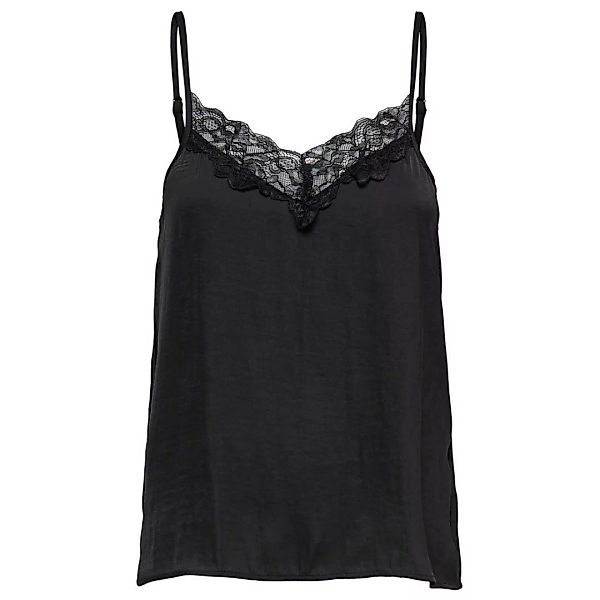 Jdy Appa Lace Ärmelloses T-shirt 38 Black / Detail Dtm Lace günstig online kaufen