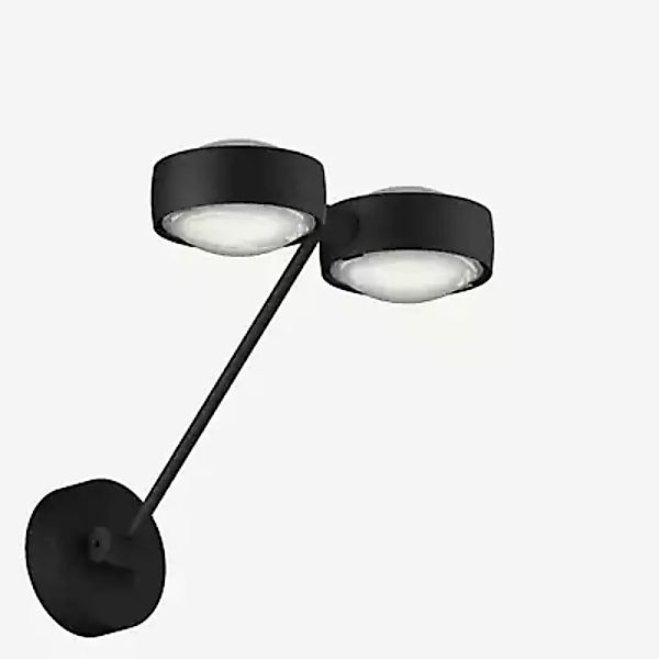 Occhio Sento Parete Doppio 30 Up D Wandleuchte LED, Kopf schwarz matt/Body günstig online kaufen