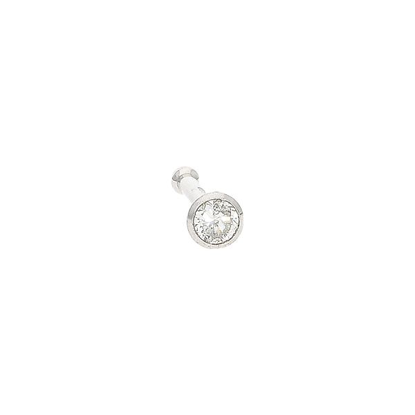 JuwelmaLux Nasenpiercing JuwelmaLux Weißgold Diamant Nasenstecker günstig online kaufen