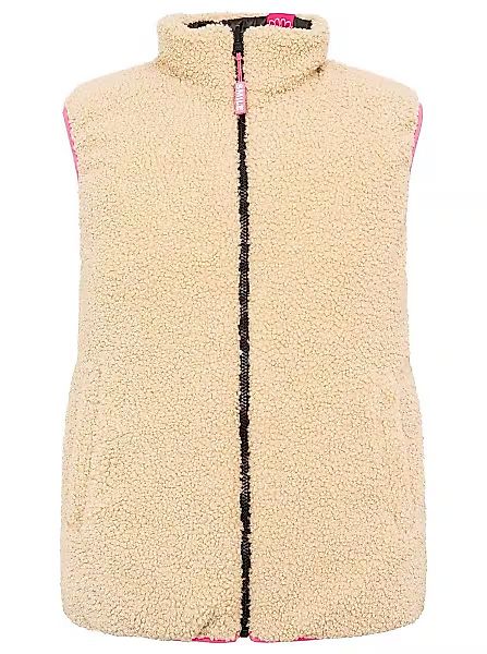 Zwillingsherz Wendeweste ""Teddy Wendbar"" Neon-Details, Reißverschluss, mo günstig online kaufen