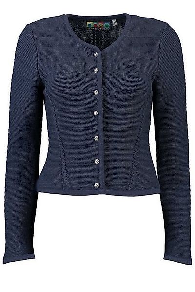 Berwin & Wolff Trachtenjacke Trachten Strickjacke - GISELLA - hellgrau, mar günstig online kaufen