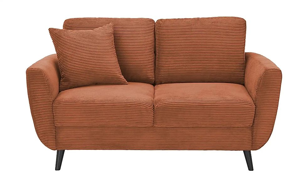smart Einzelsofa  Wanja ¦ orange ¦ Maße (cm): B: 158 H: 90 T: 90.0 Polsterm günstig online kaufen