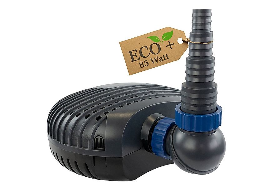 KERRY Teichpumpe ECO 12000 L/H, nur 85 Watt, Vorfilterkammer, 5,5m Förderhö günstig online kaufen