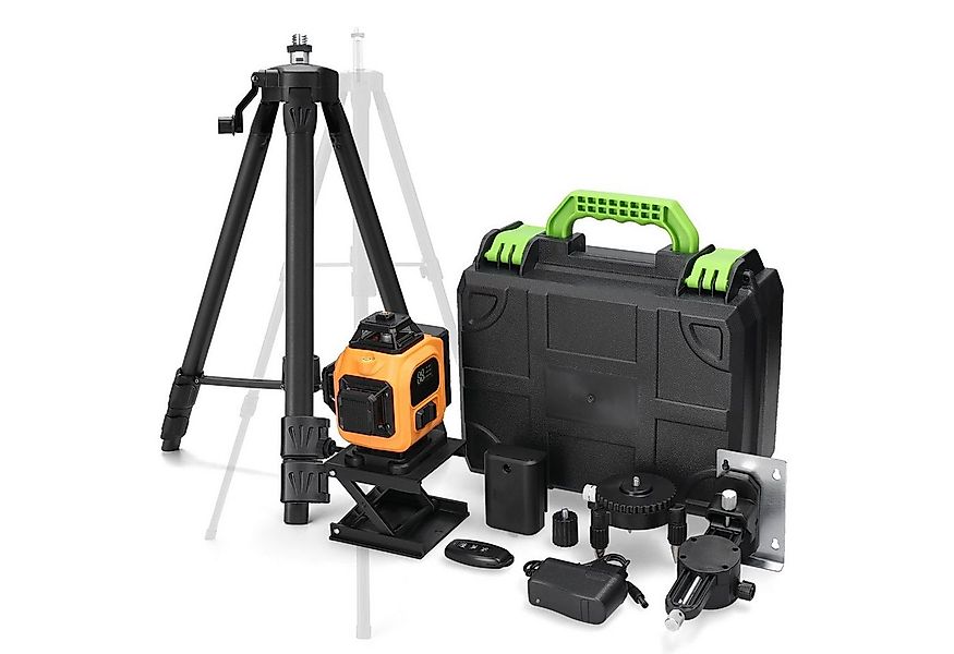 cocosity Wasserwaage Laser-Wasserwaage-Set 3° Selbstnivellierend 16 Linien günstig online kaufen