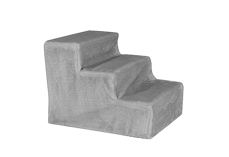 lionto Haustiertreppe Haustiertreppe mit Plüschbezug, abnehmbarer Bezug, 45 günstig online kaufen