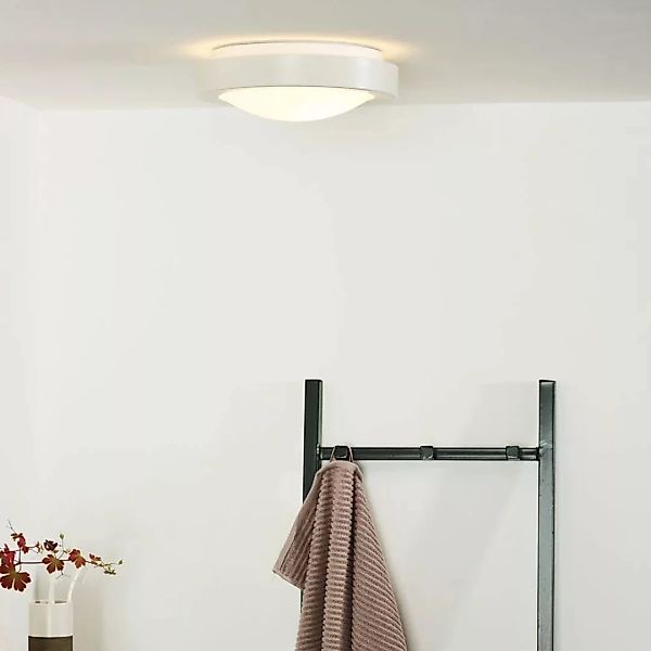 Badezimmer Deckenleuchte Fresh, IP44, E27, weiß, 270 mm, 1-flammig günstig online kaufen