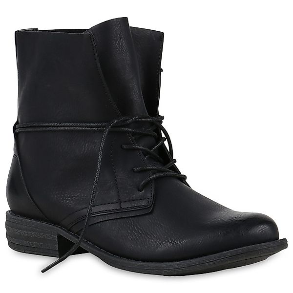 VAN HILL 71380 Schnürstiefelette mit raffinierter günstig online kaufen