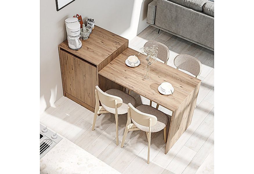 Roomart Küchentisch MILANO (Kücheninsel mit Esstisch, Küchentisch & Küchens günstig online kaufen