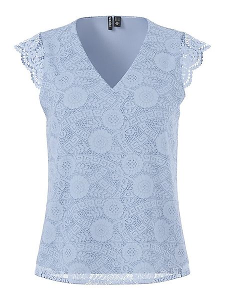 pieces Spitzenshirt – Feminines Spitzentop für günstig online kaufen