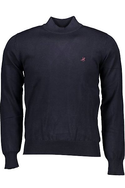 U.S. GRAND POLO Strickpullover Herren Langarmshirt Blau mit Rollkragen und günstig online kaufen