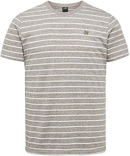 Vanguard T-Shirt Streifen Braun - Größe XL günstig online kaufen