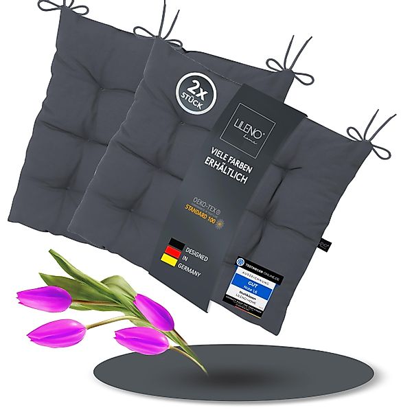 LILENO HOME Stuhlkissen Sitzkissen für Gartenstuhl, günstig online kaufen