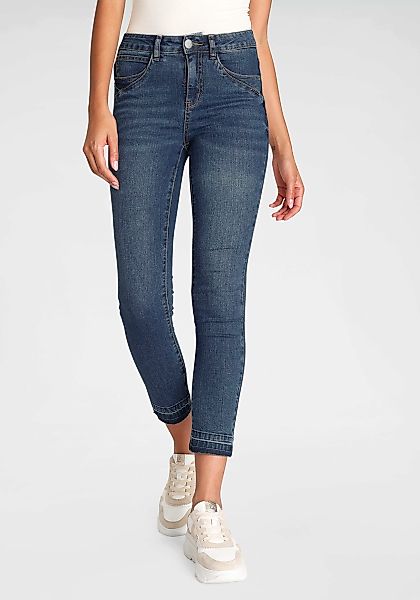 Bruno Banani 5-Pocket-Jeans mit offenem Saum NEUE KOLLEKTION günstig online kaufen
