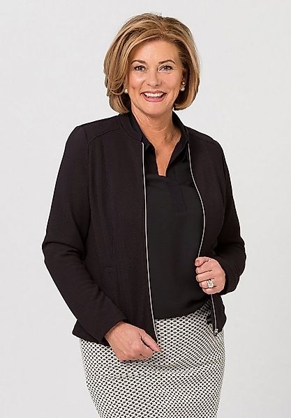 FRANK WALDER Sommerjacke in pflegeleichter PES-Struktur-Qualität günstig online kaufen