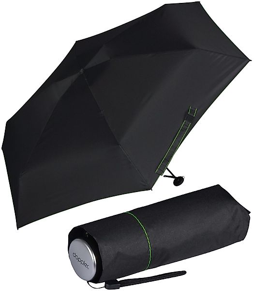 doppler® Taschenregenschirm Fiber Compact winziger Schirm günstig online kaufen