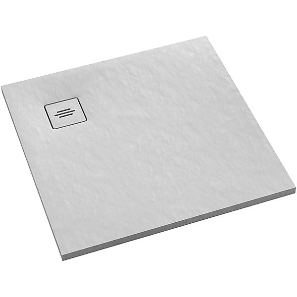 Ottofond Duschwanne Extraflach Nevis Quadrat 100 cm x 100 cm Weiß günstig online kaufen