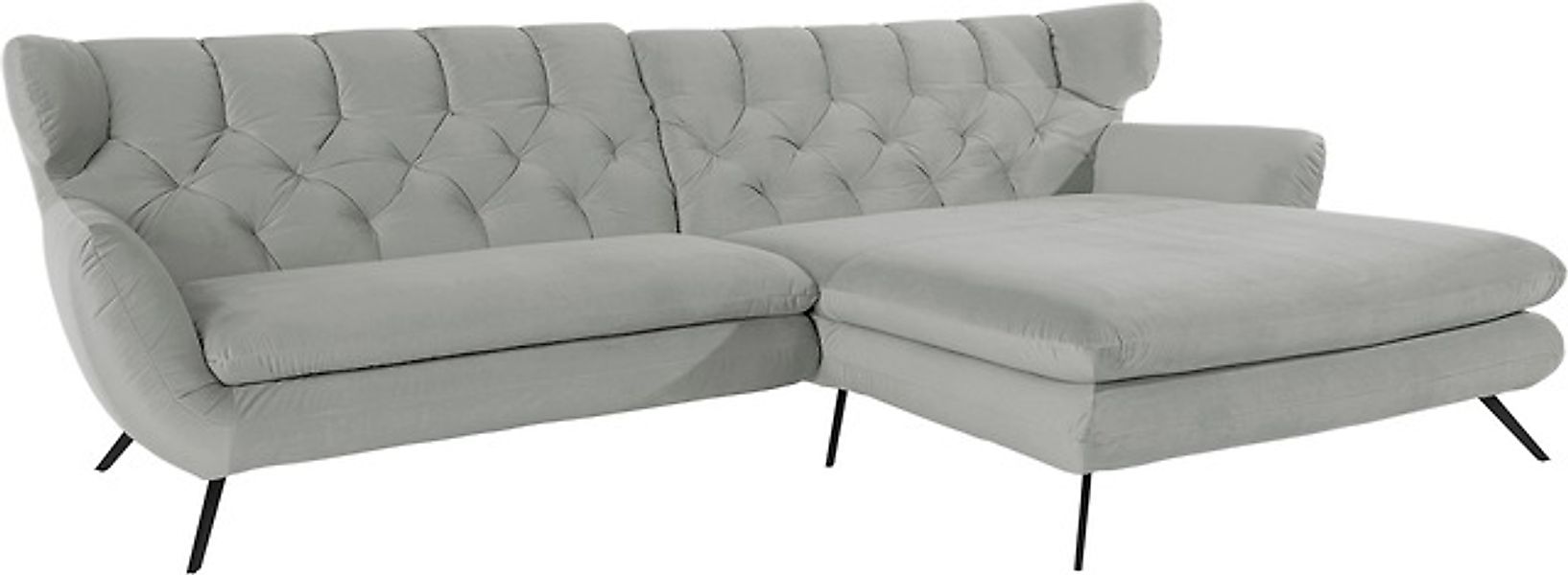 3C Candy Ecksofa »Beatrice Designsofa in moderner Retrooptik, bequem und ex günstig online kaufen