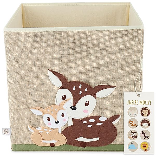 BIECO Spielzeugtruhe Bieco Kinder Aufbewahrungsbox Rehe günstig online kaufen