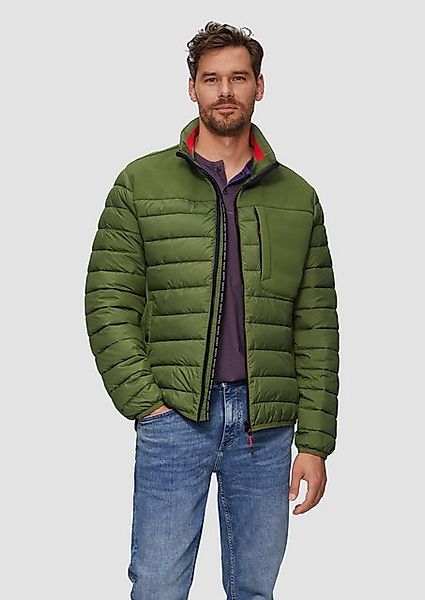 s.Oliver Steppjacke mit Stehkragen und Reißverschluss günstig online kaufen