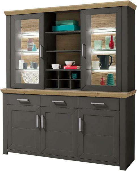 set one by Musterring Schrank-Set "York" 2 Stk. tlg. mit Glastüren, wahlwei günstig online kaufen