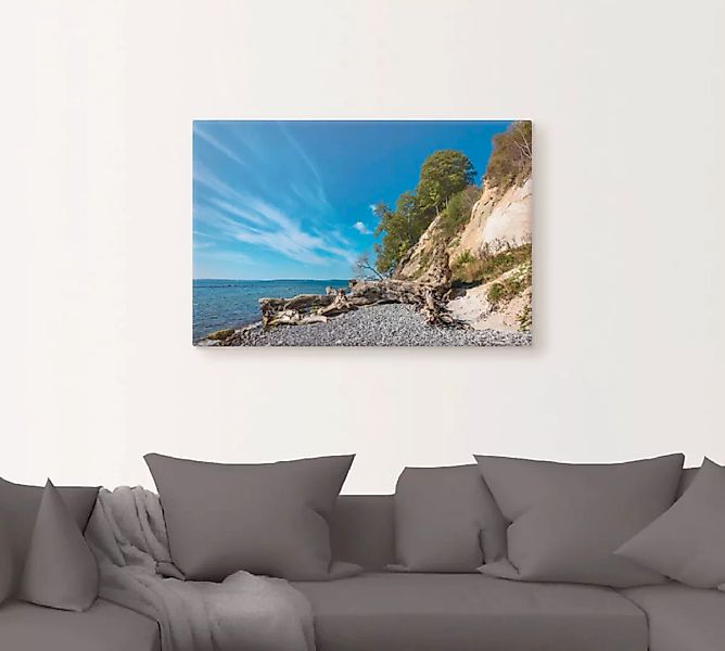 Artland Wandbild "Kreidefelsen auf der Insel Rügen II", Küste, (1 St.), als günstig online kaufen