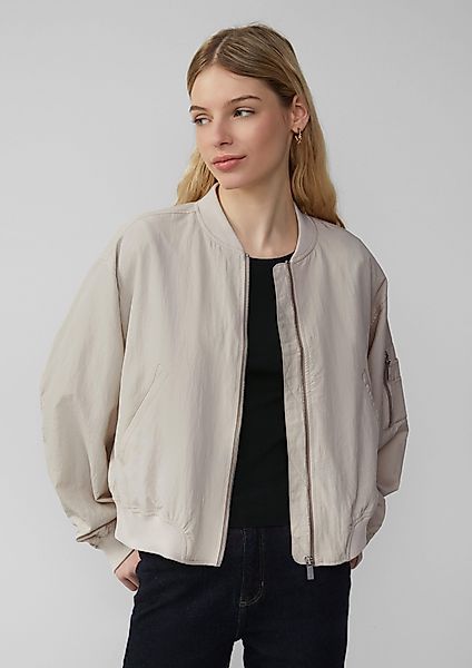 QS Outdoorjacke Blouson mit Stehkragen und günstig online kaufen