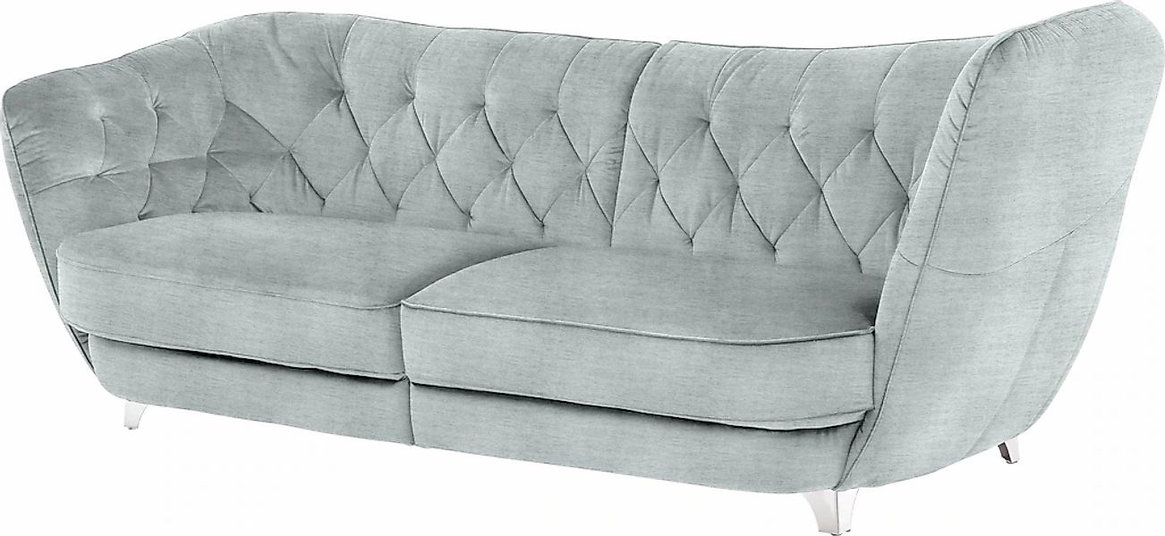 Leonique Big-Sofa "Retro", stylischer Hochlehner günstig online kaufen