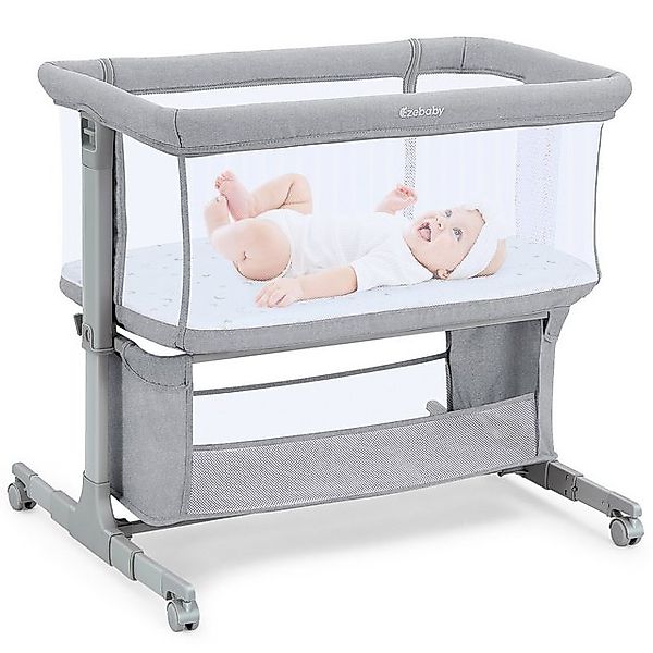 Ezebaby Beistellbett Baby Bettseitiger Bassinet für Neugeborene Tragbarer B günstig online kaufen