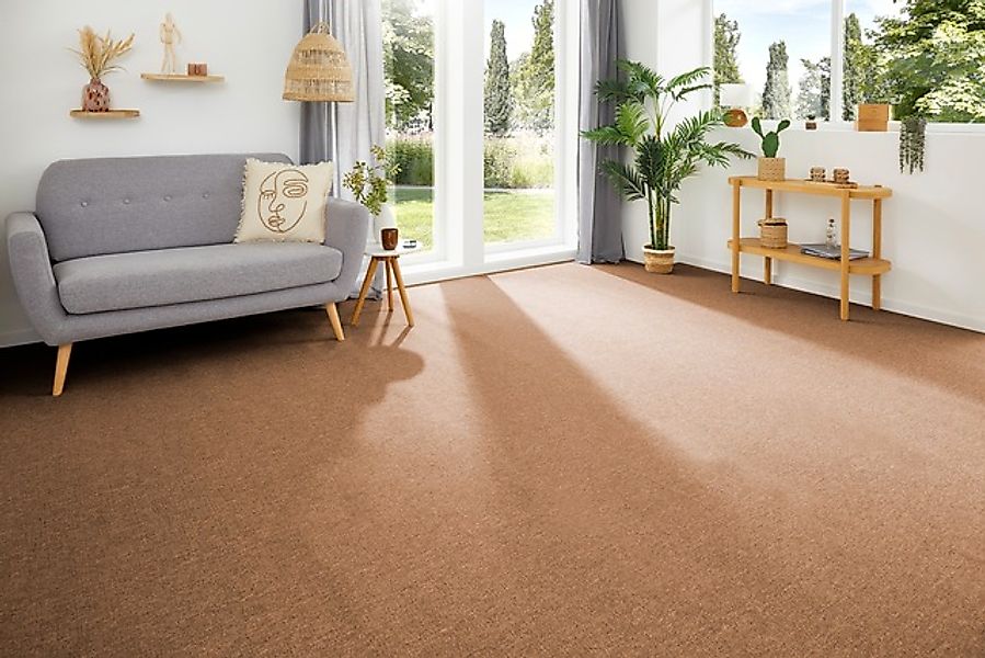 my home Teppichboden »Benno, Schlinge, Made in Netherlands«, rechteckig, 0, günstig online kaufen