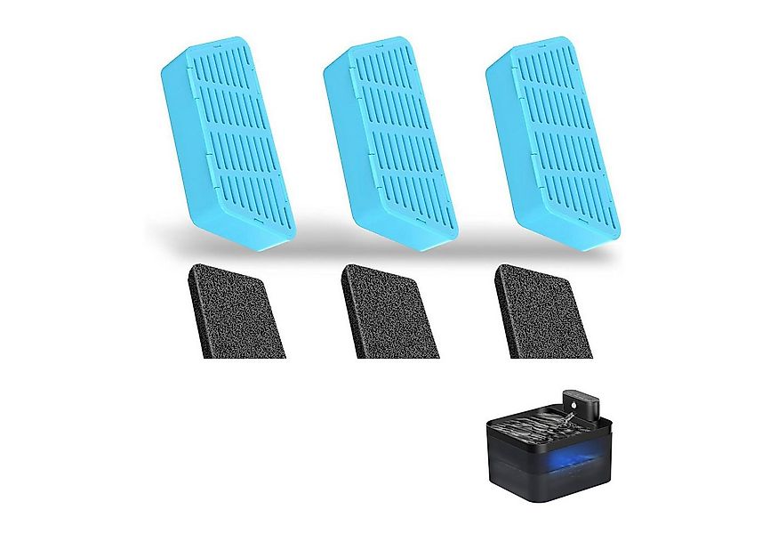 Coonoor Trinkbrunnen Ersatzfilter für kabellosen automatischen Katzenbrunne günstig online kaufen