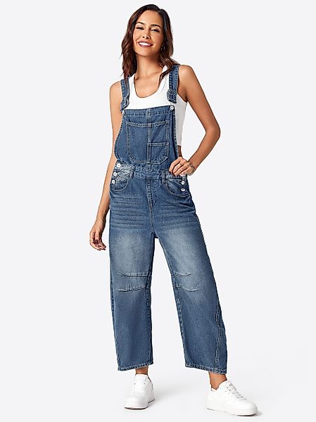 Imily Bela Overall Damen Lockerer Latzjeans günstig online kaufen