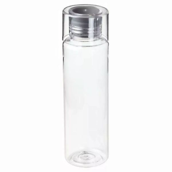 Uakeii® Glasklare Trinkflasche 580 ml BPA-frei grau/braun günstig online kaufen